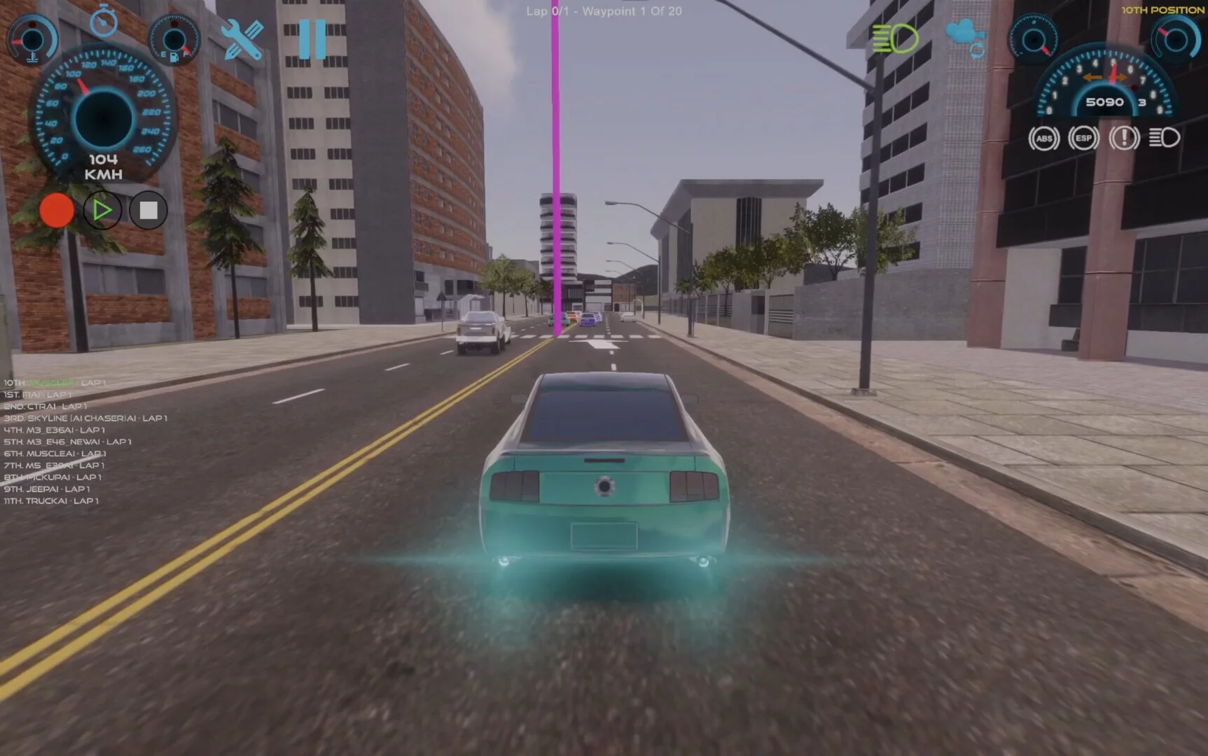 Изображение игры: City-Racing