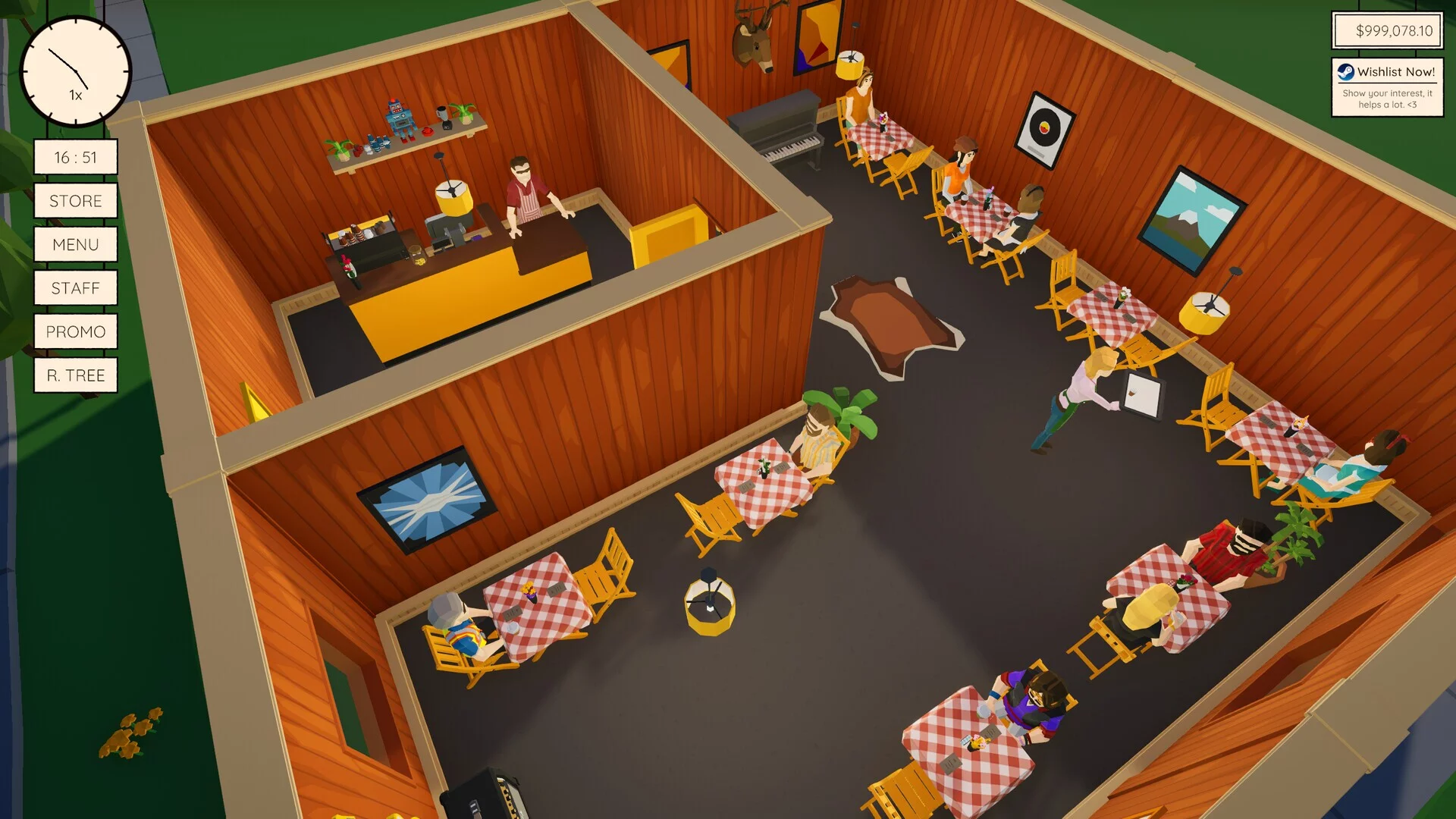 Изображение игры: Café Manager