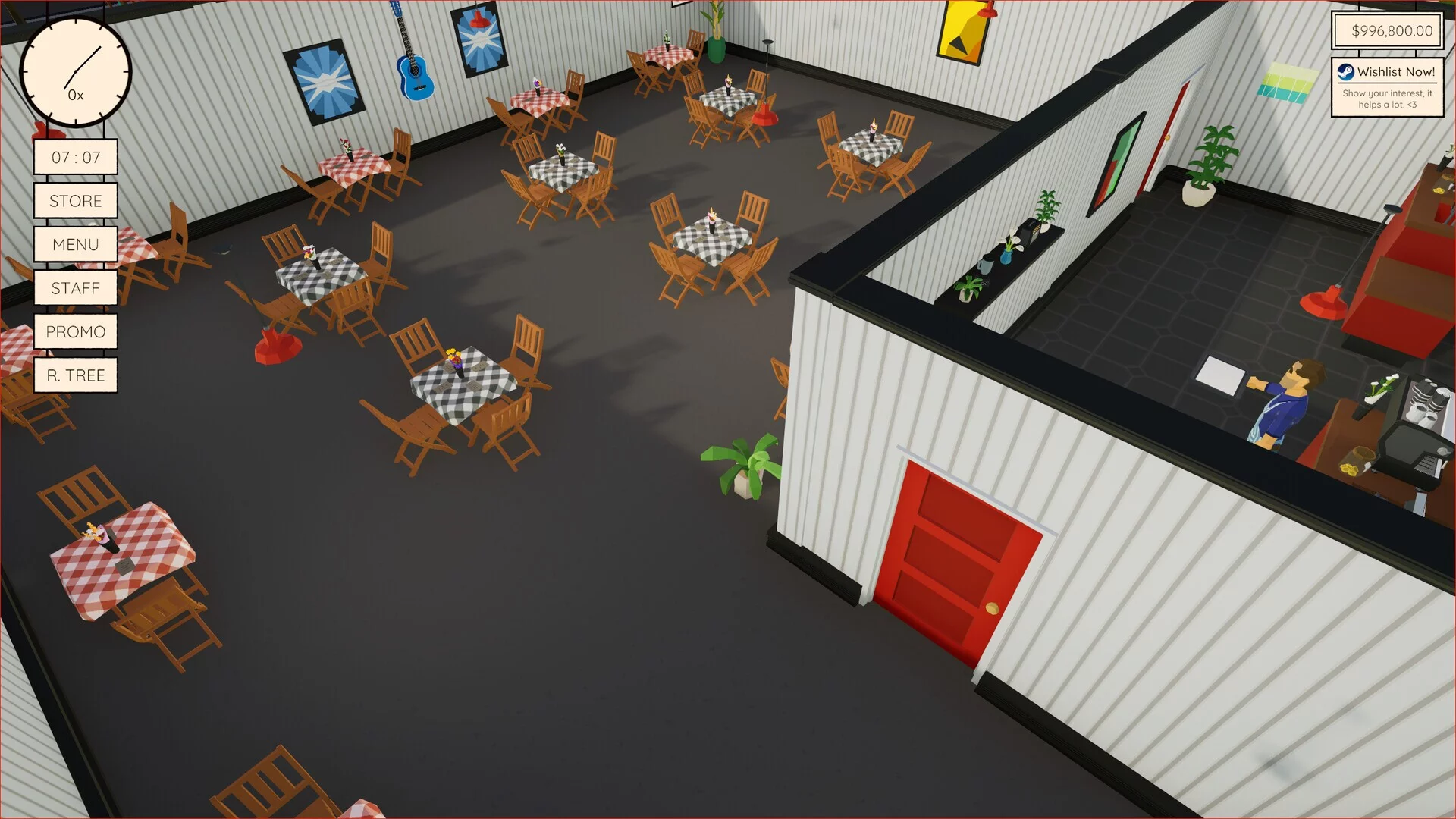 Изображение игры: Café Manager