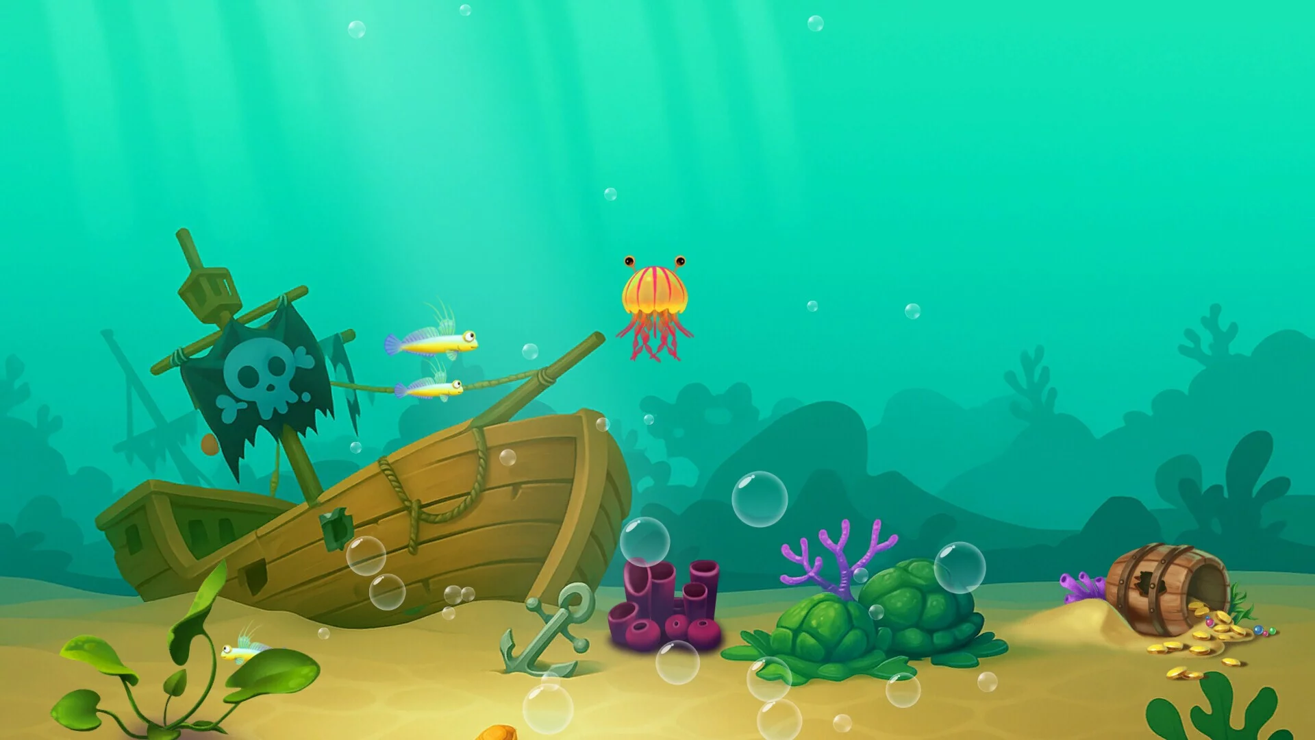 Изображение игры: DeepBubbles