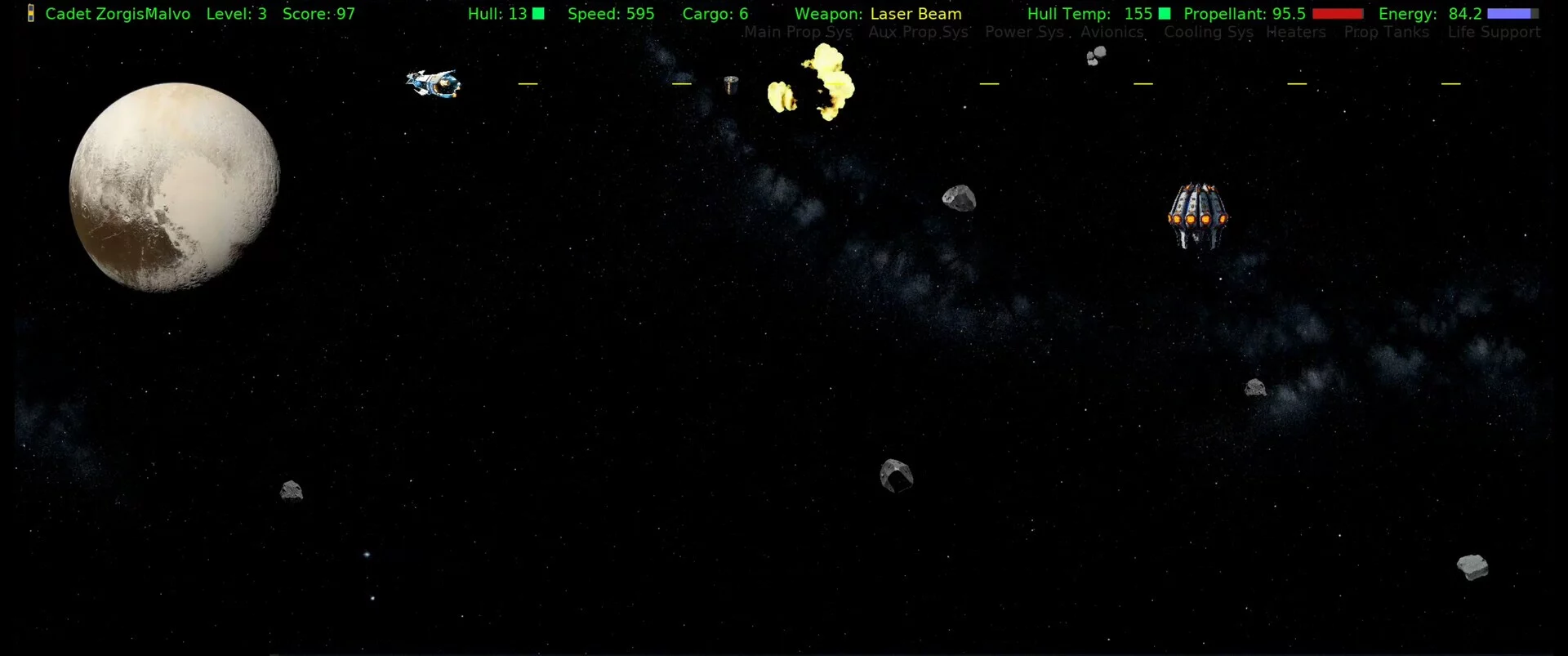 Изображение игры: Drow Space Shooter