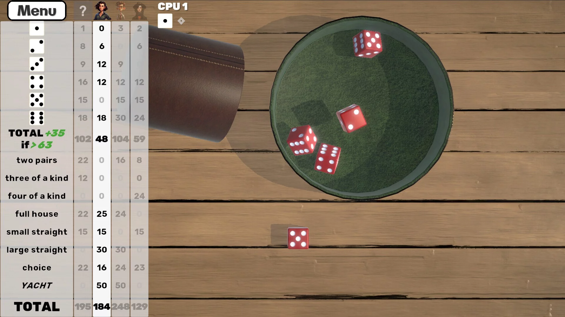 Изображение игры: Yacht Dice Family