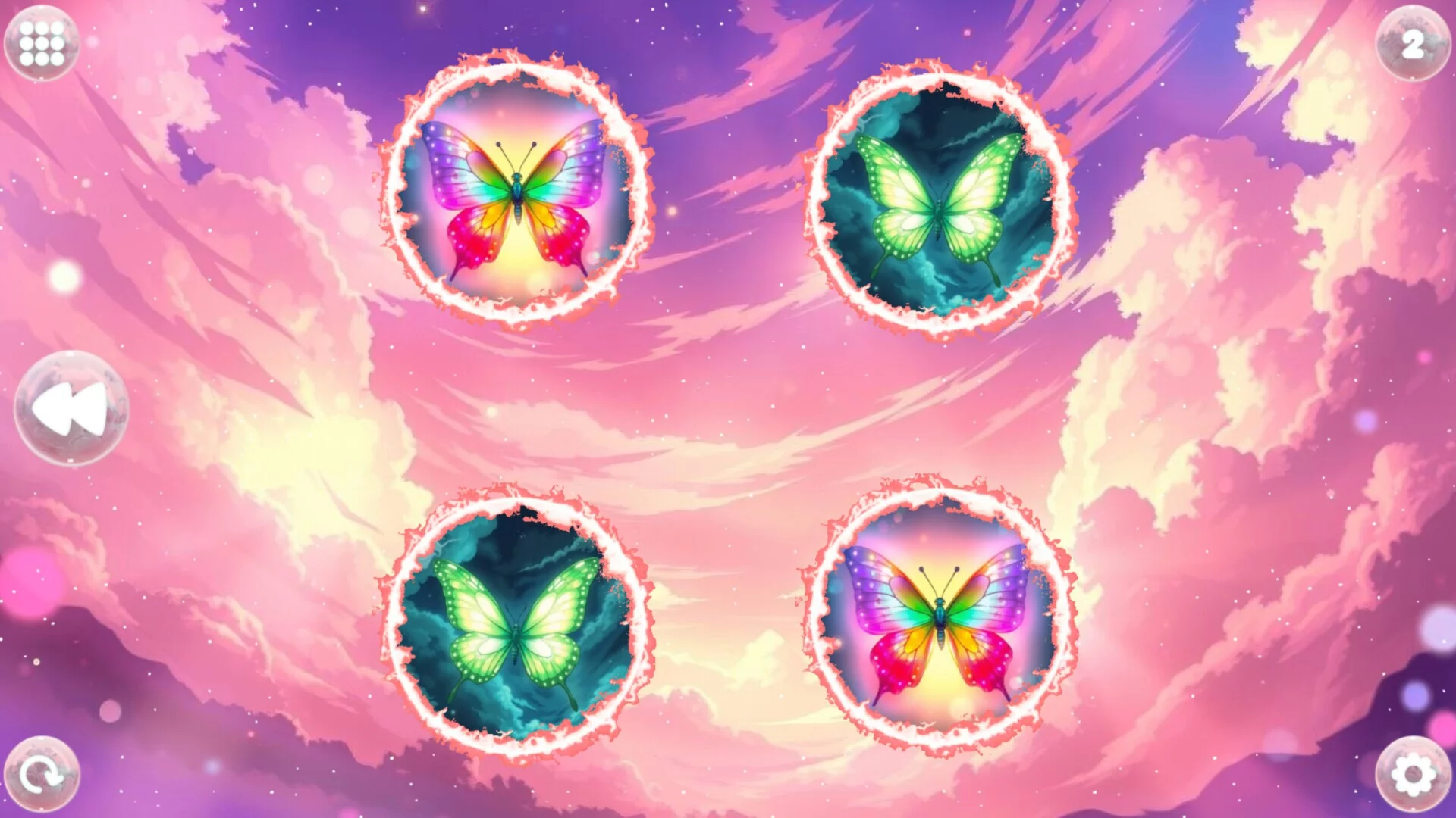Изображение игры: Anime Dream Match: Butterflies