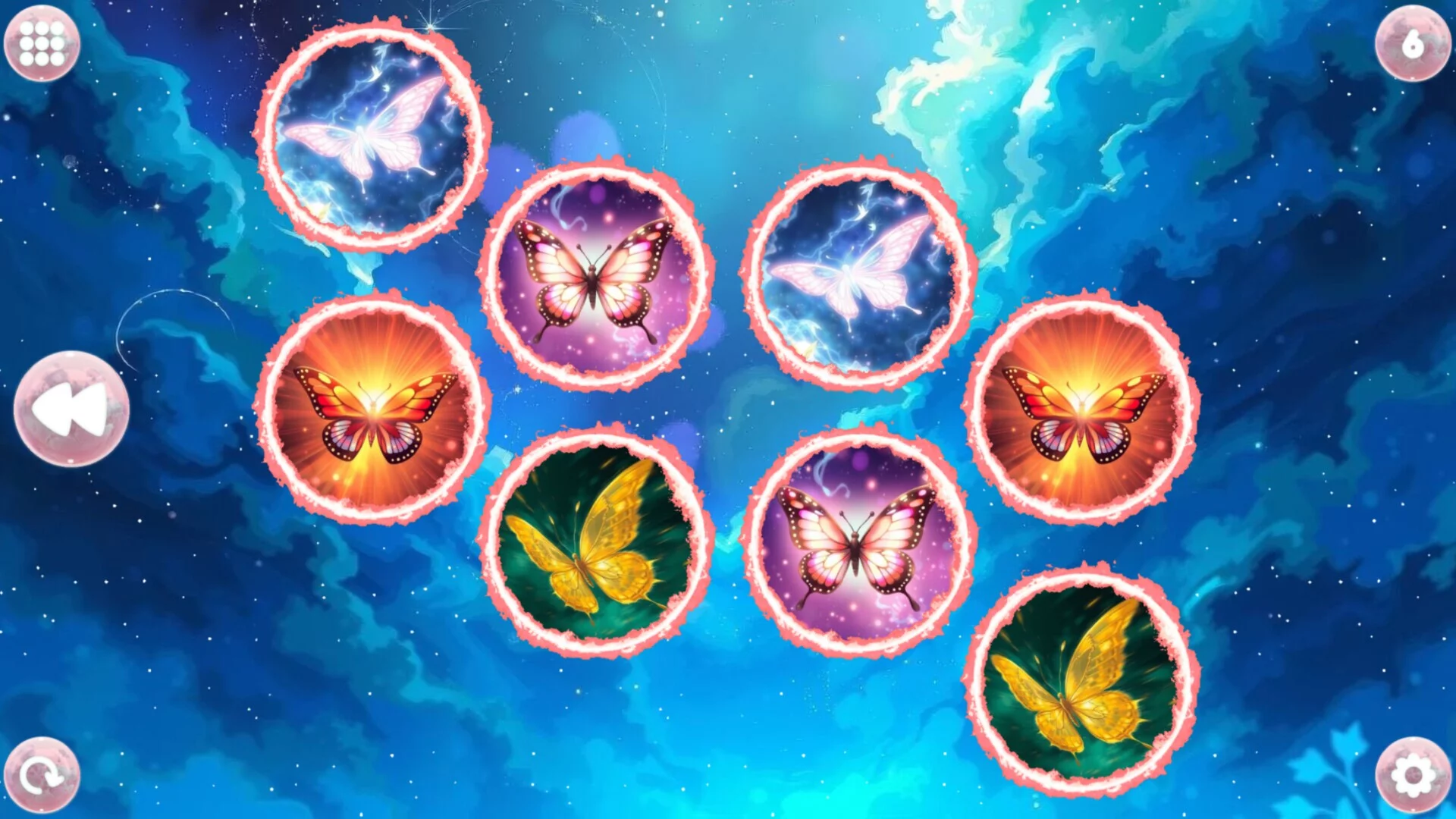 Изображение игры: Anime Dream Match: Butterflies