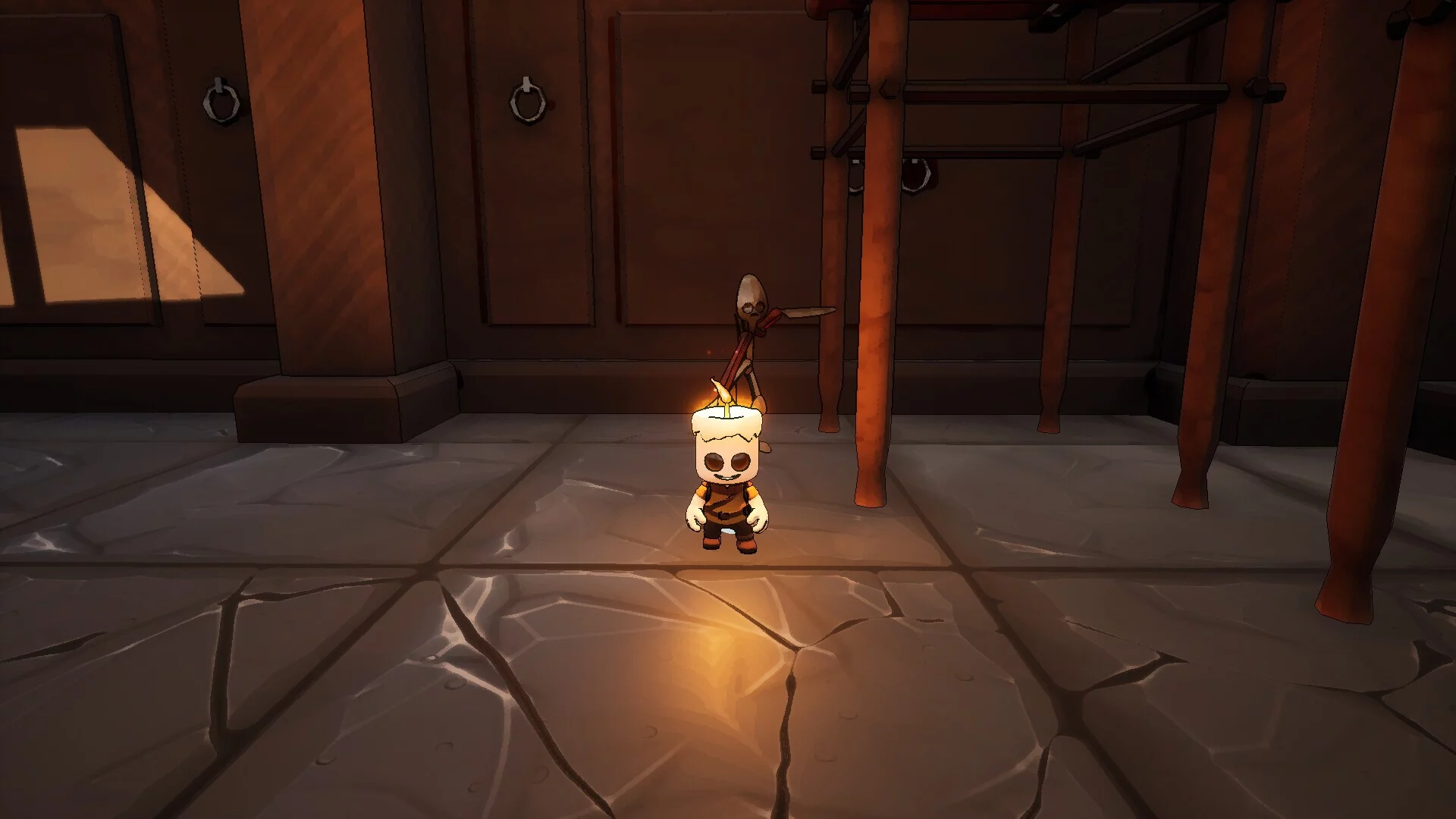 Изображение игры: The Adventures of Candle Boy