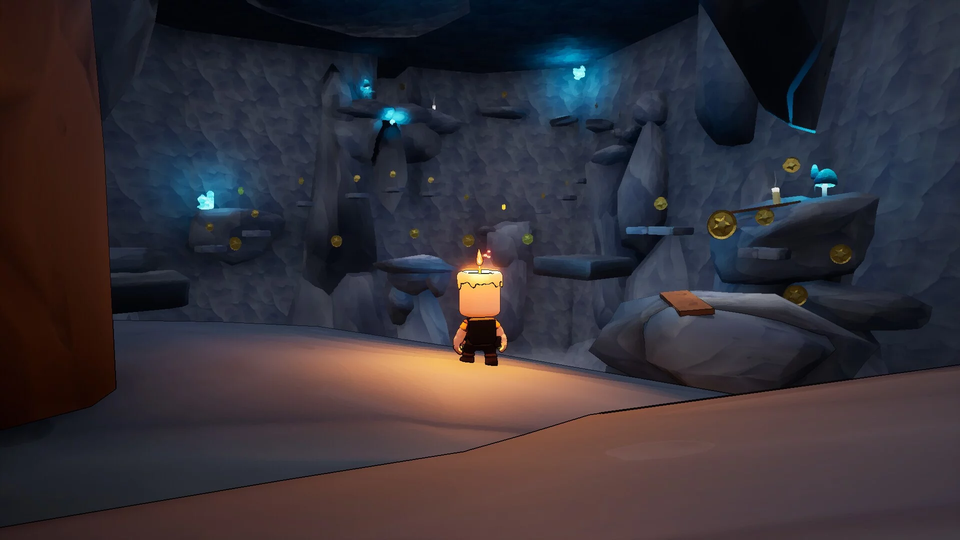 Изображение игры: The Adventures of Candle Boy