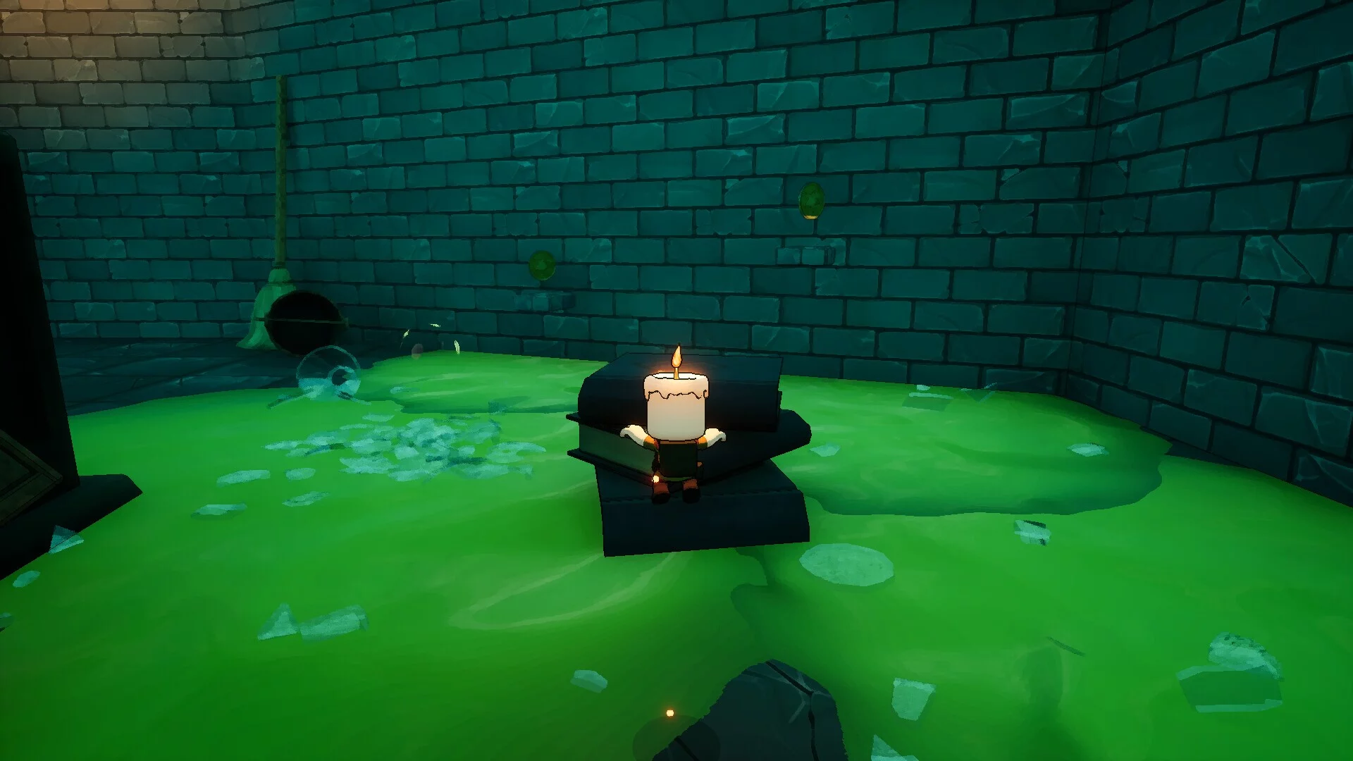 Изображение игры: The Adventures of Candle Boy