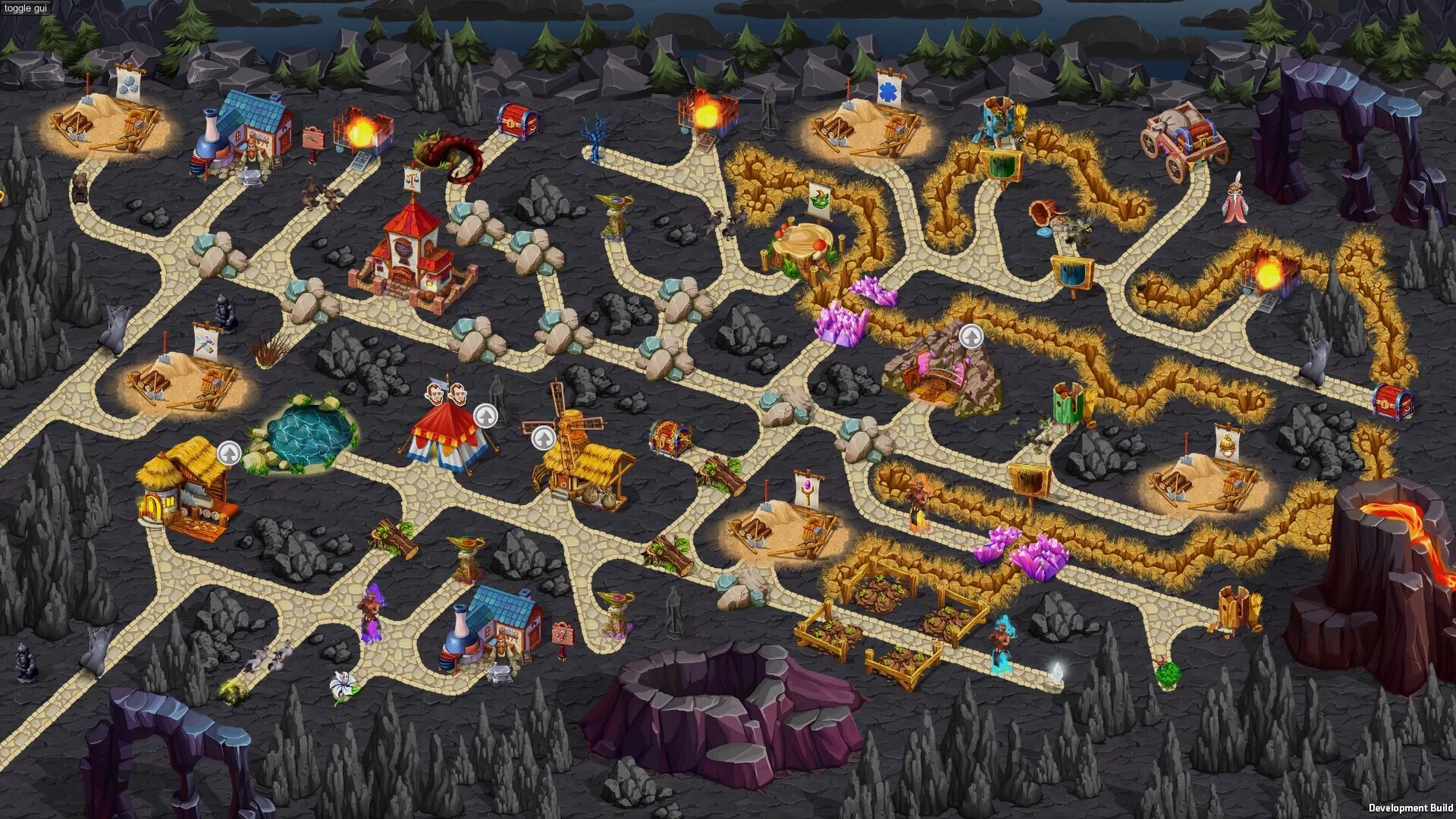 Изображение игры: Gnomes Garden: Black Stones