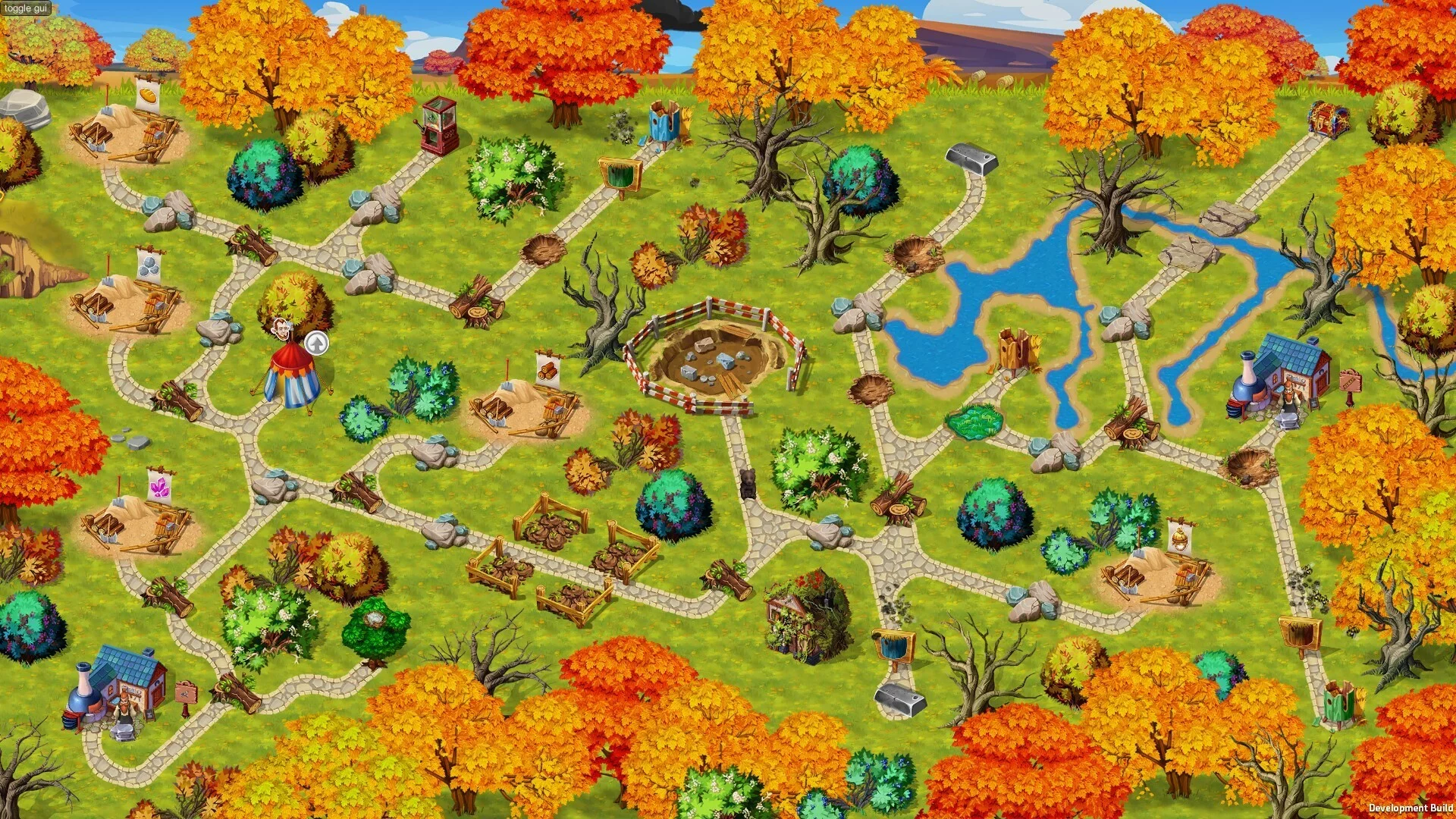 Изображение игры: Gnomes Garden: Black Stones