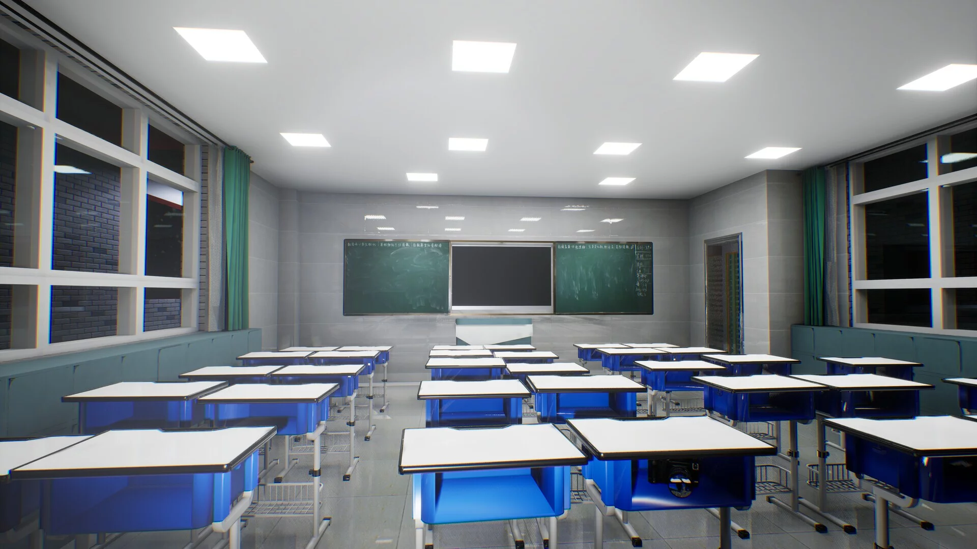 Изображение игры: 逃离狮门外语学校 / Escape the School