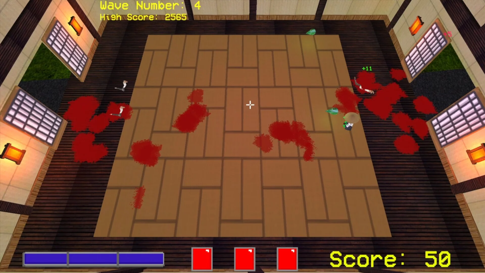Изображение игры: Samurai Frog