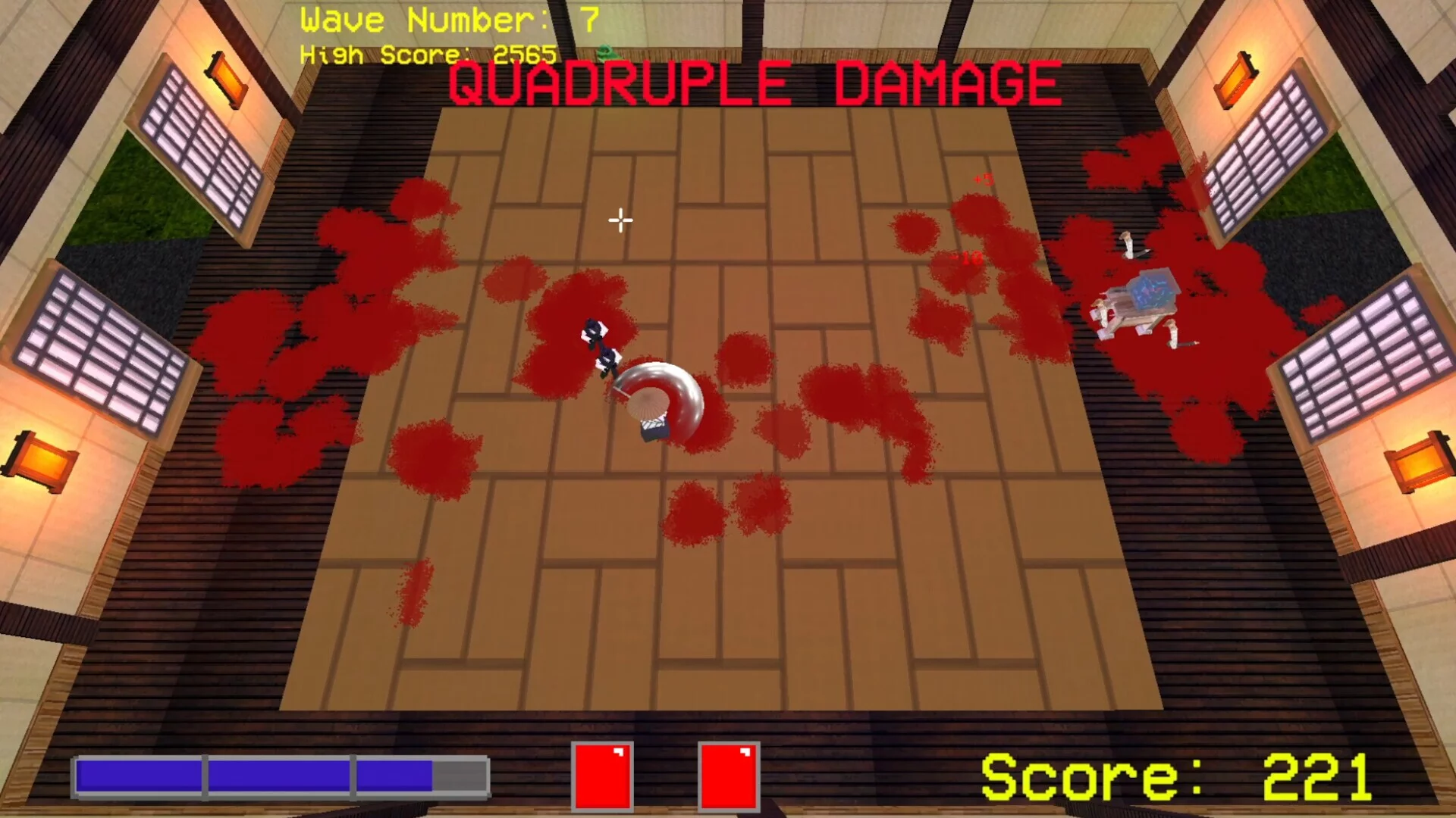 Изображение игры: Samurai Frog