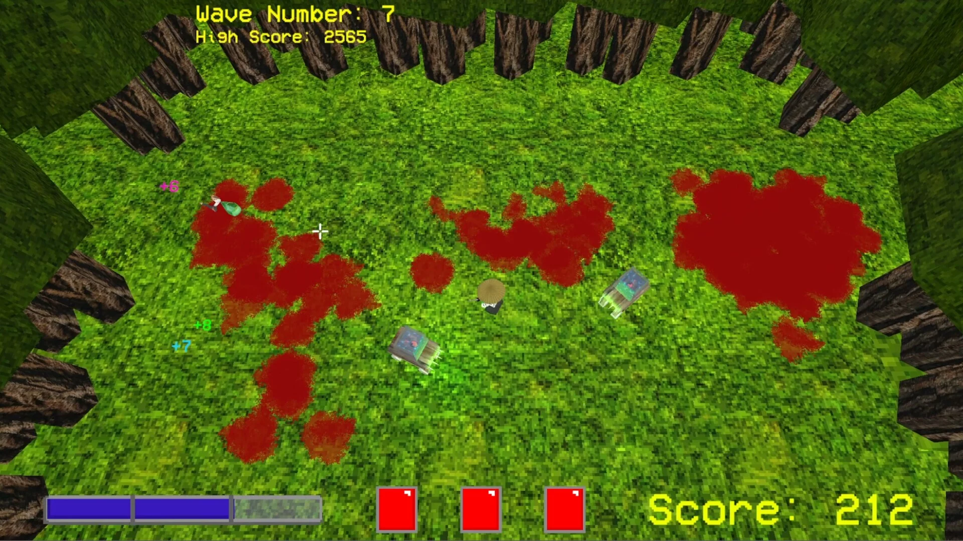 Изображение игры: Samurai Frog