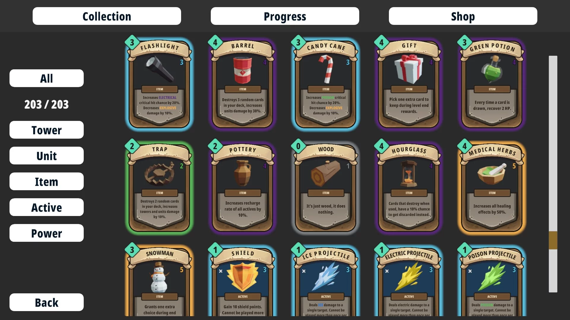 Изображение игры: Cards and Towers
