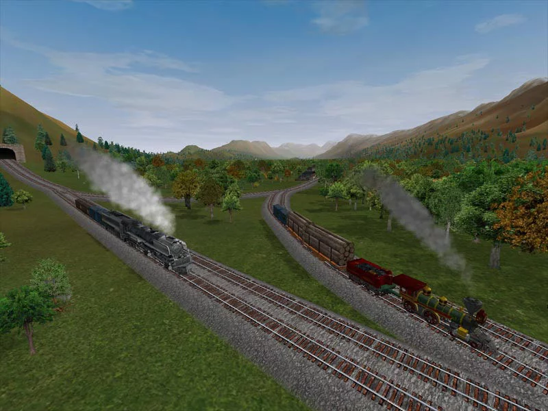 Изображение игры: Railroad Tycoon 3