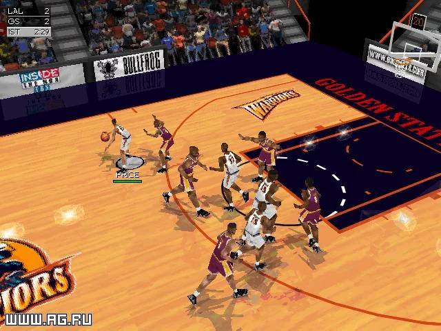 Изображение игры: NBA Live 98