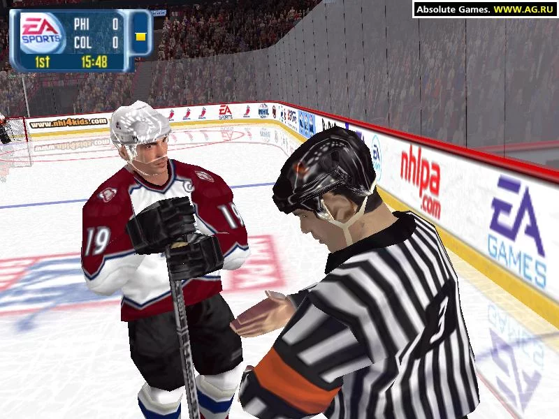 Изображение игры: NHL 2001