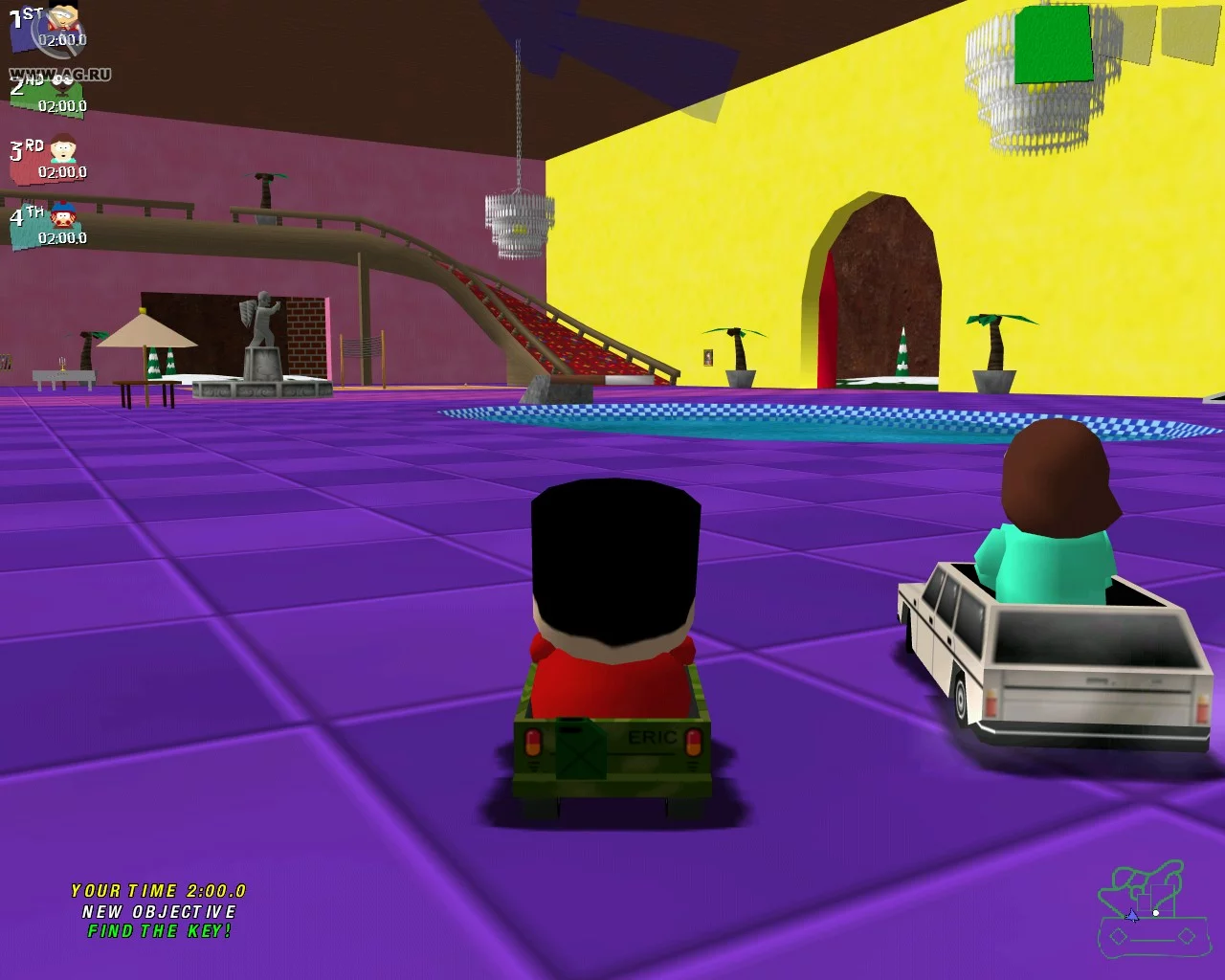 Изображение игры: South Park Rally