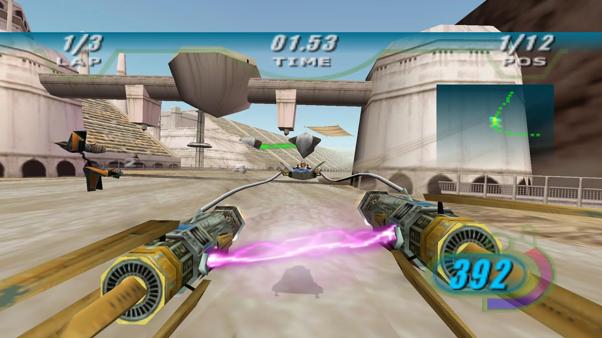 Изображение игры: STAR WARS: Episode I Racer