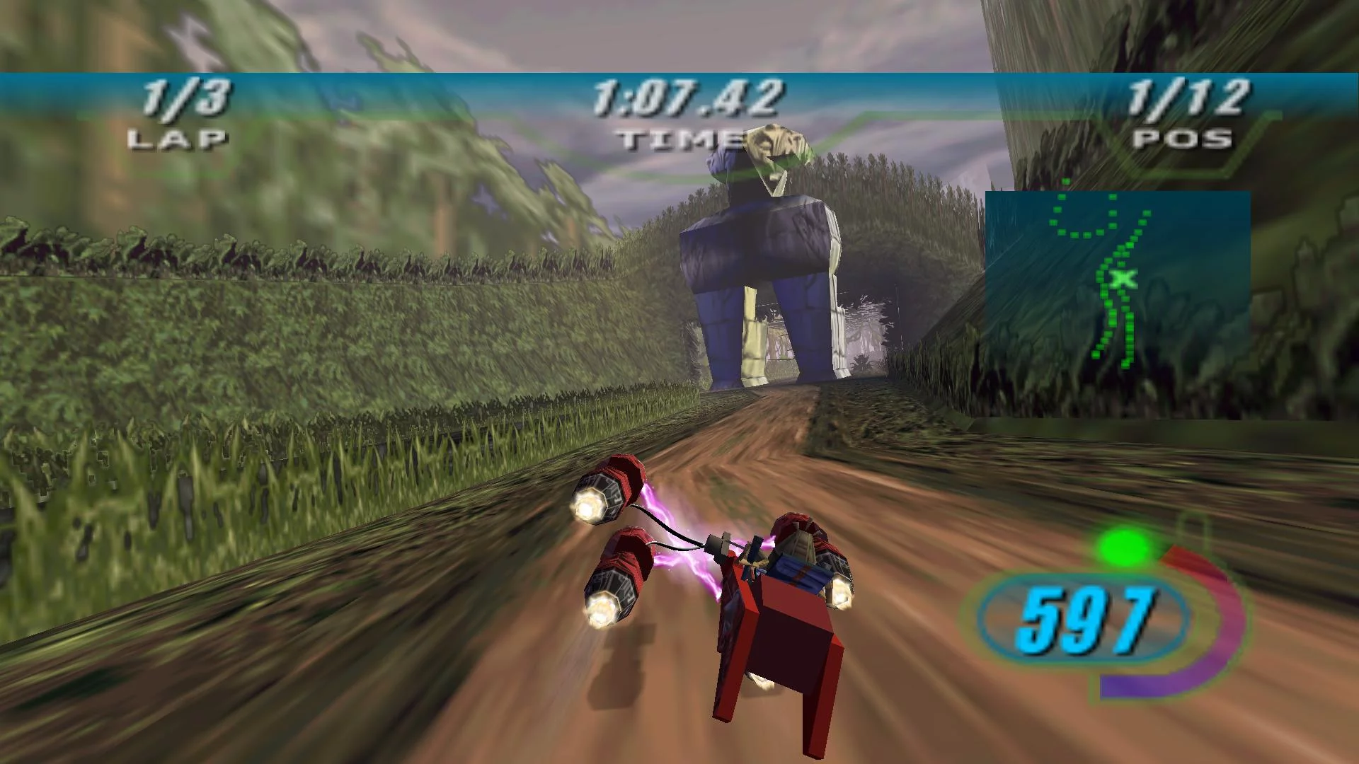 Изображение игры: STAR WARS: Episode I Racer
