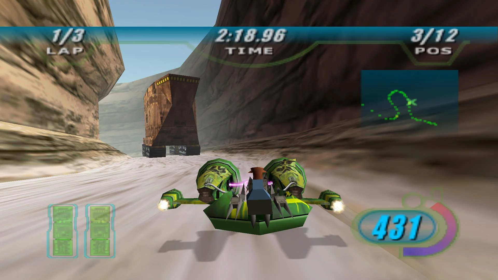 Изображение игры: STAR WARS: Episode I Racer