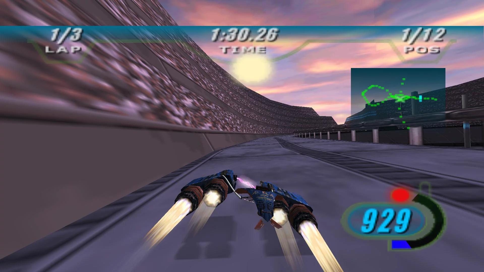 Изображение игры: STAR WARS: Episode I Racer