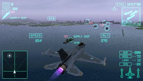 Изображение игры: Ace Combat X: Skies of Deception