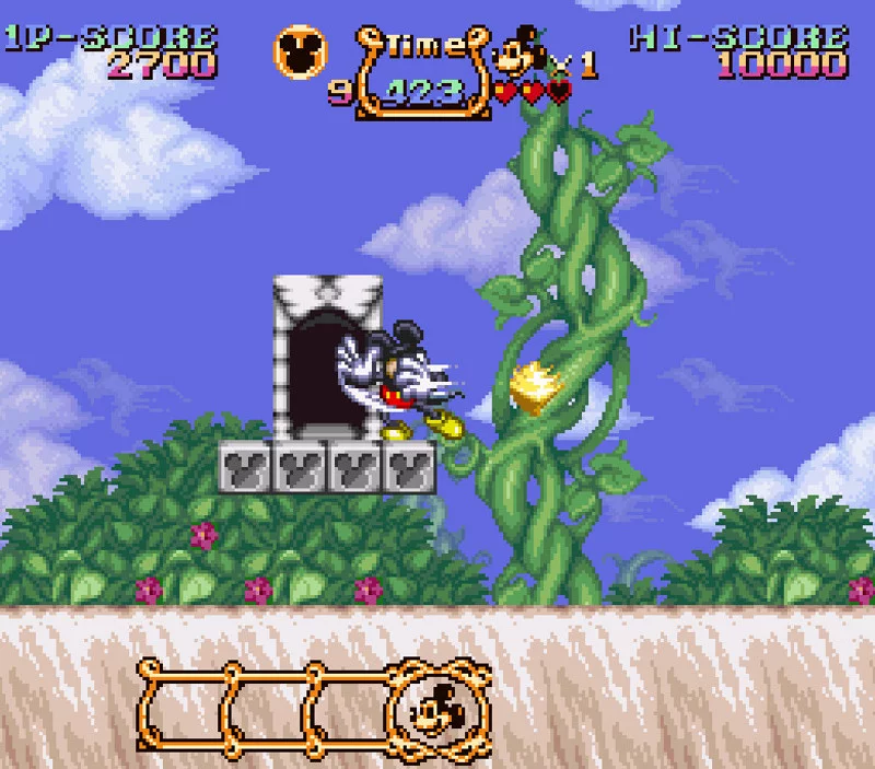 Изображение игры: Disney's Magical Quest