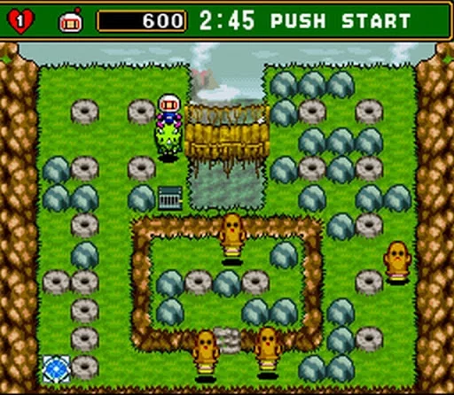 Изображение игры: Super Bomberman 4