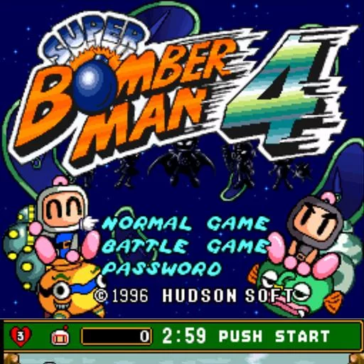 Изображение игры: Super Bomberman 4