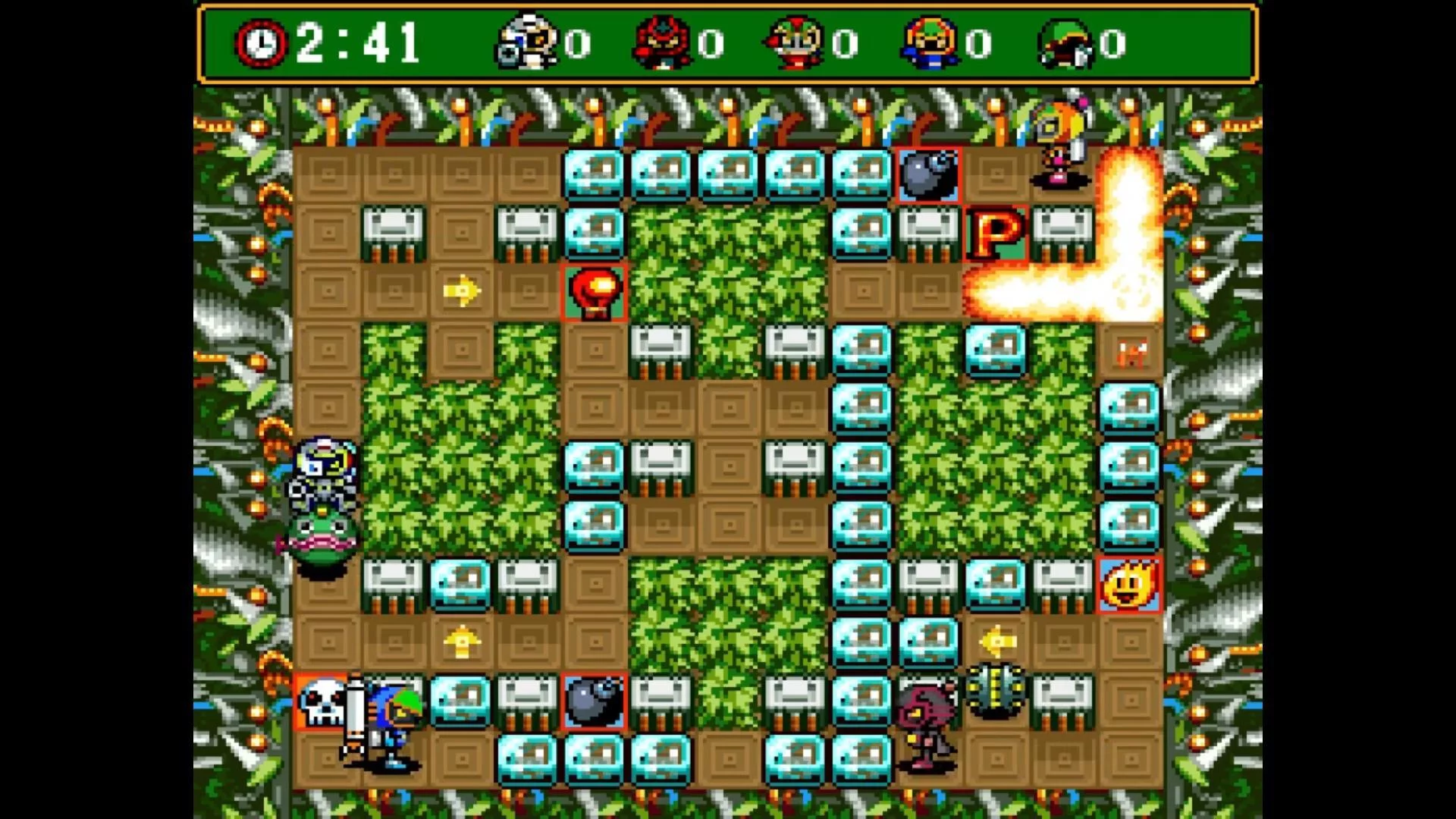 Изображение игры: Super Bomberman 4