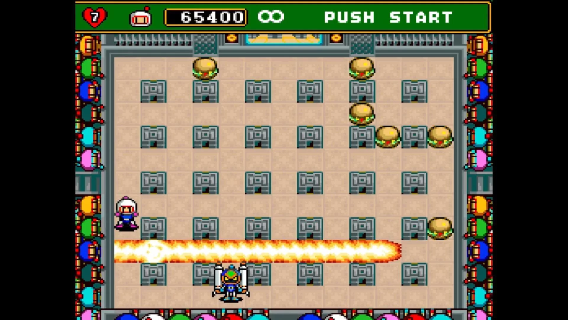 Изображение игры: Super Bomberman 4