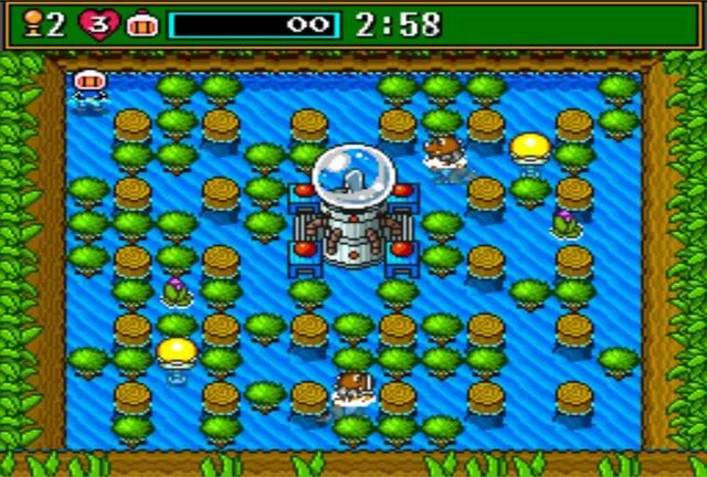 Изображение игры: Super Bomberman 3