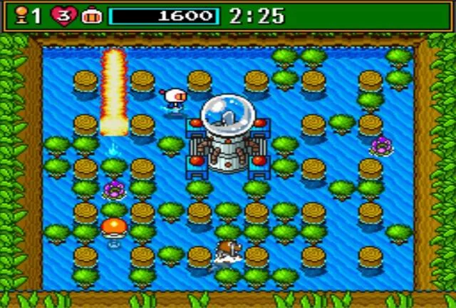 Изображение игры: Super Bomberman 3