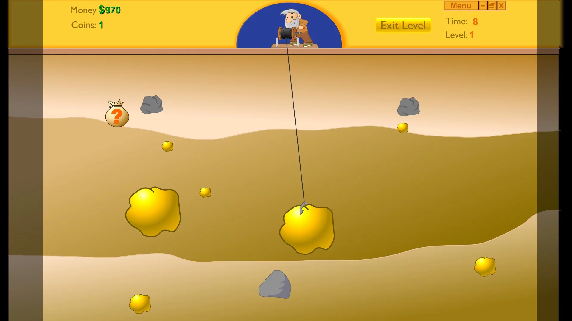 Изображение игры: Gold Miner:Classic Edition