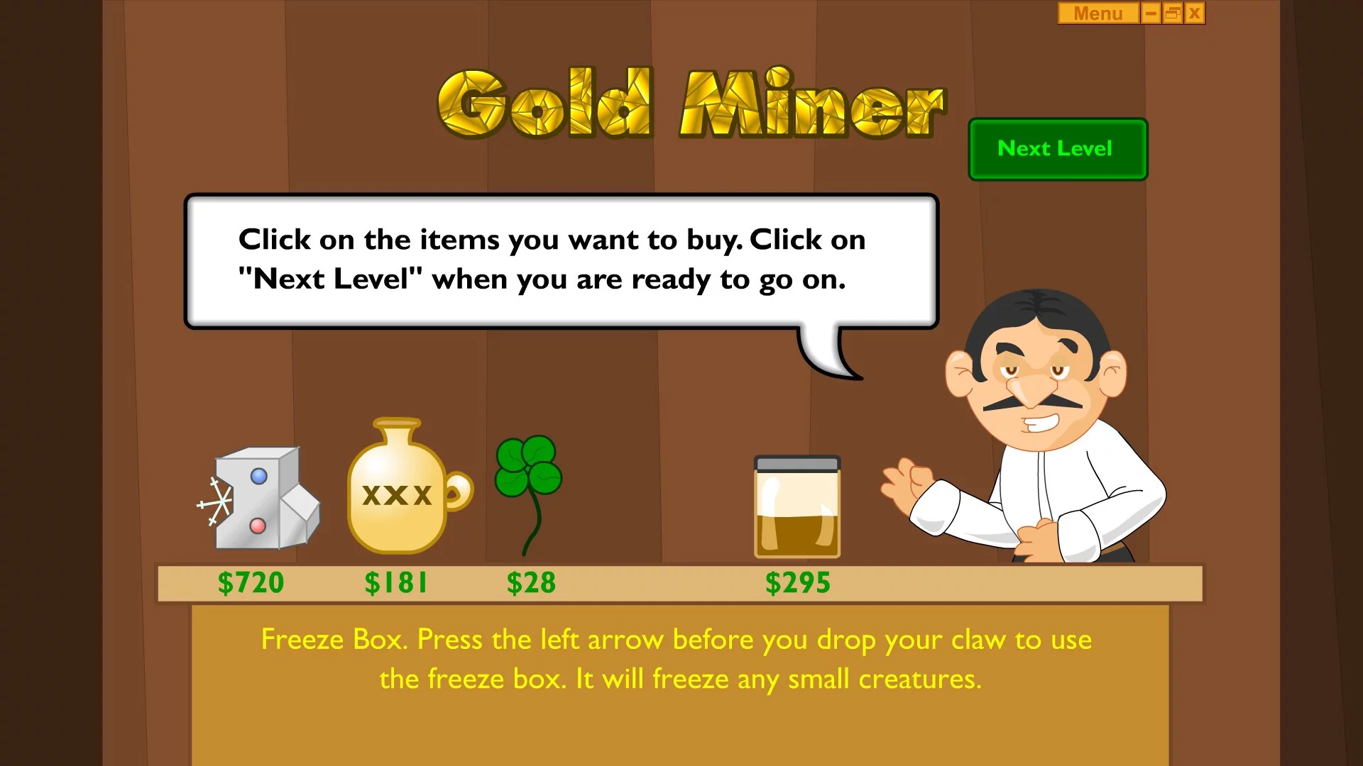 Изображение игры: Gold Miner:Classic Edition