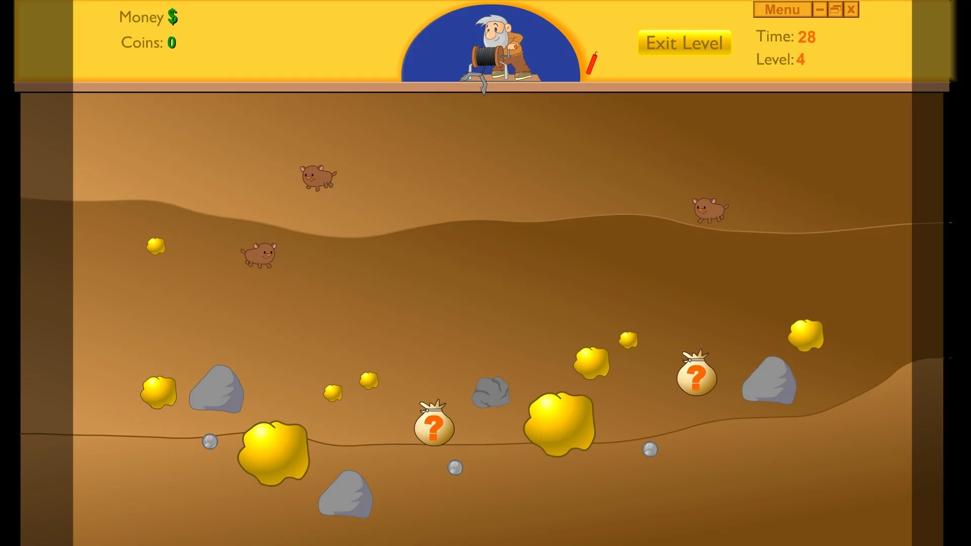 Изображение игры: Gold Miner:Classic Edition