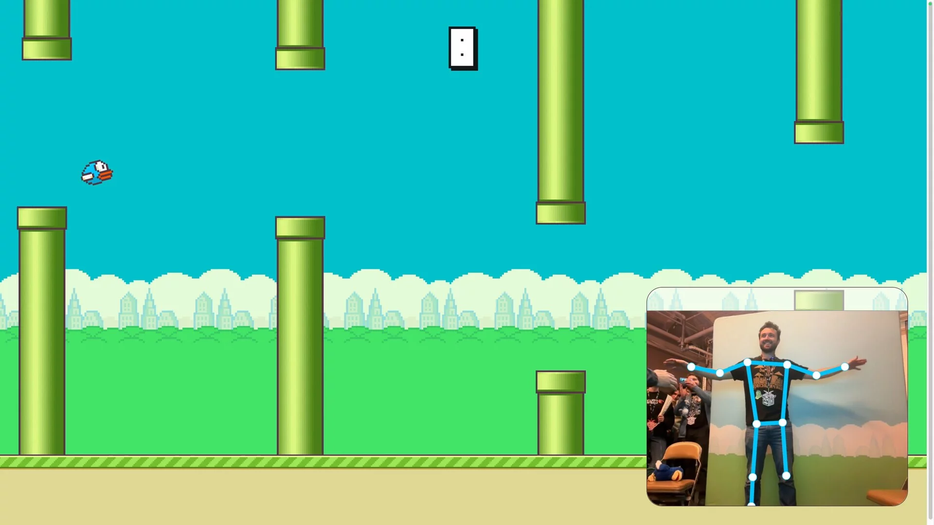 Изображение игры: Real Life Flappy Bird