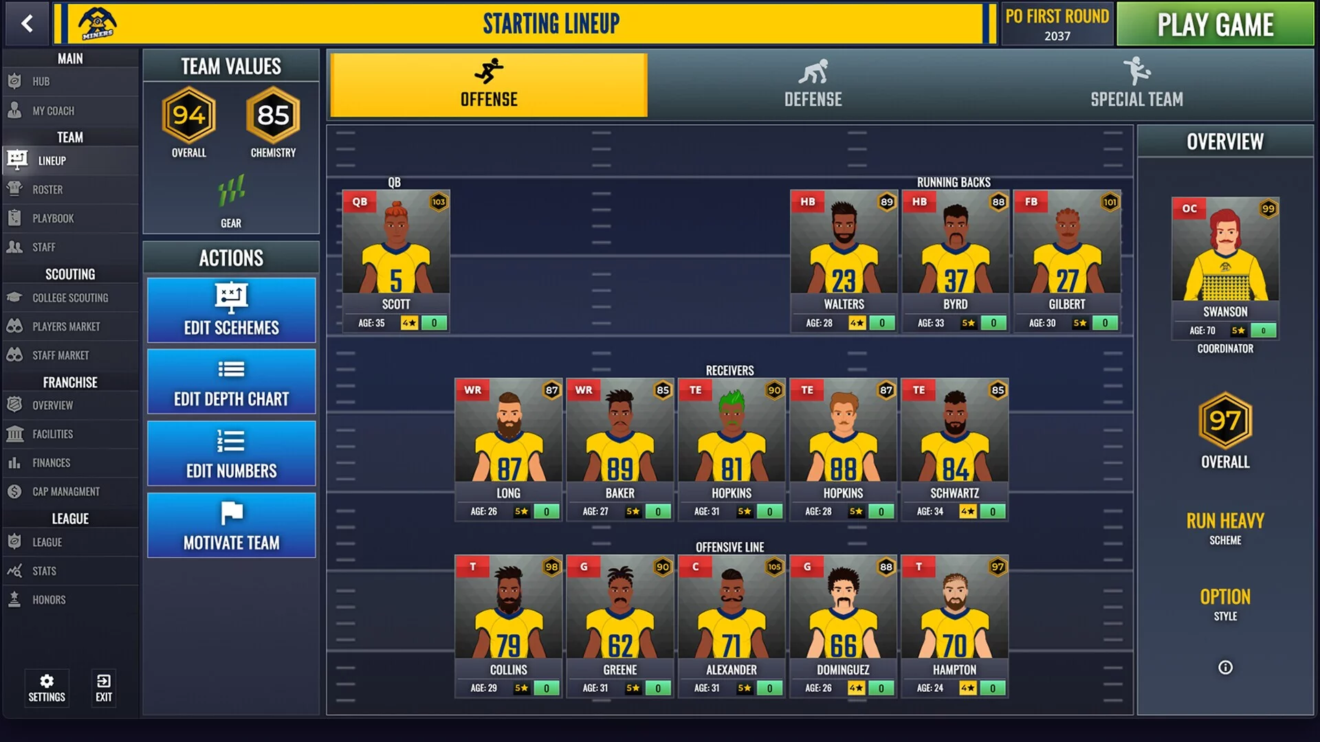 Изображение игры: Ultimate Pro Football Coach