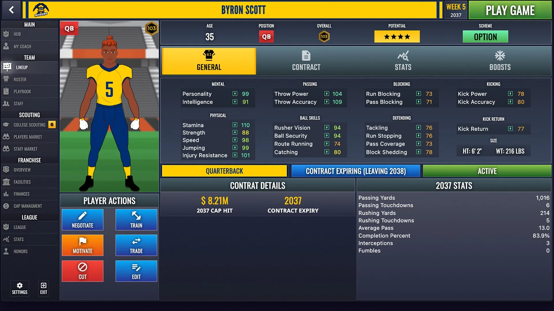 Изображение игры: Ultimate Pro Football Coach