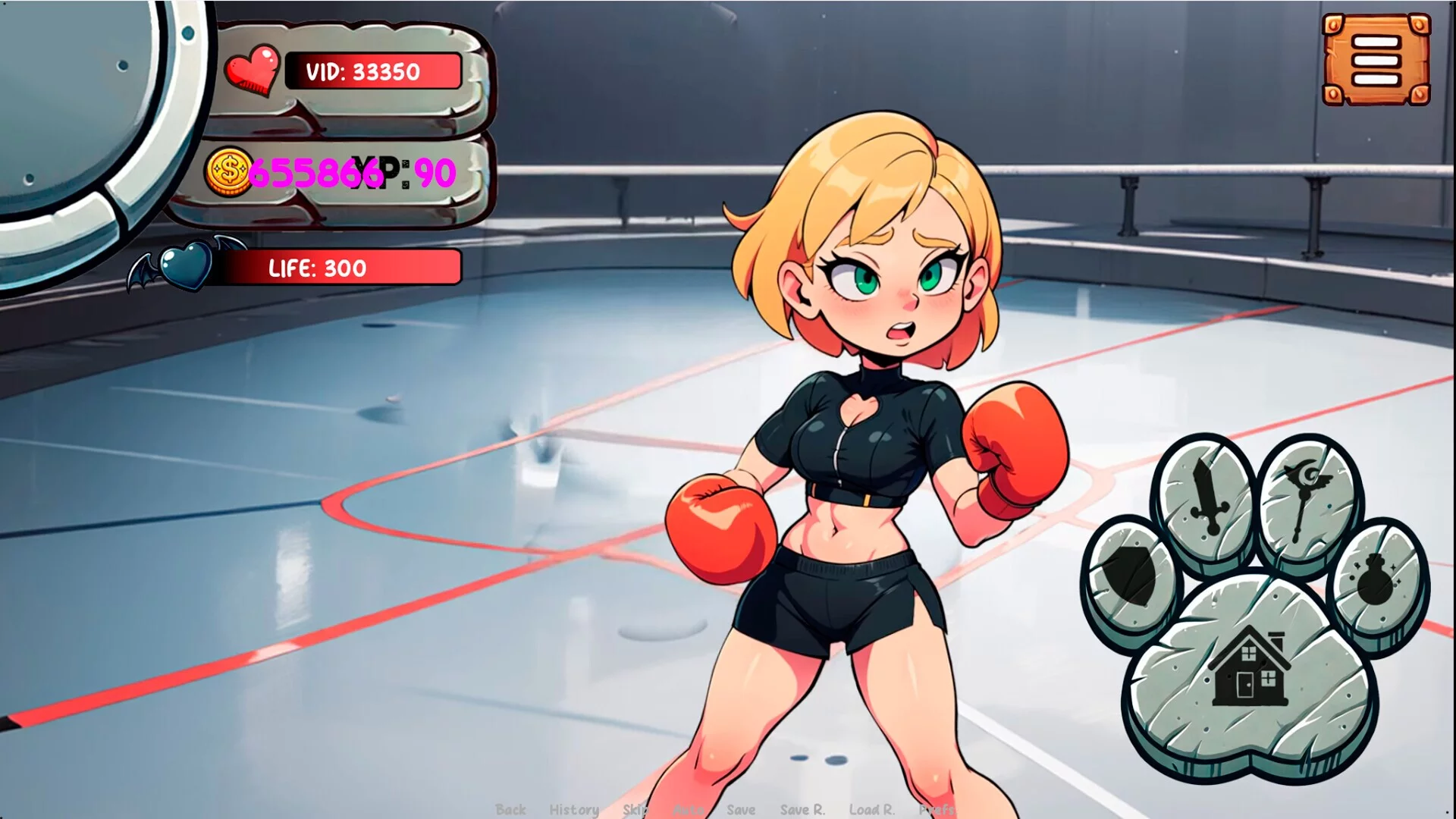 Изображение игры: FEMINIST METEORITE