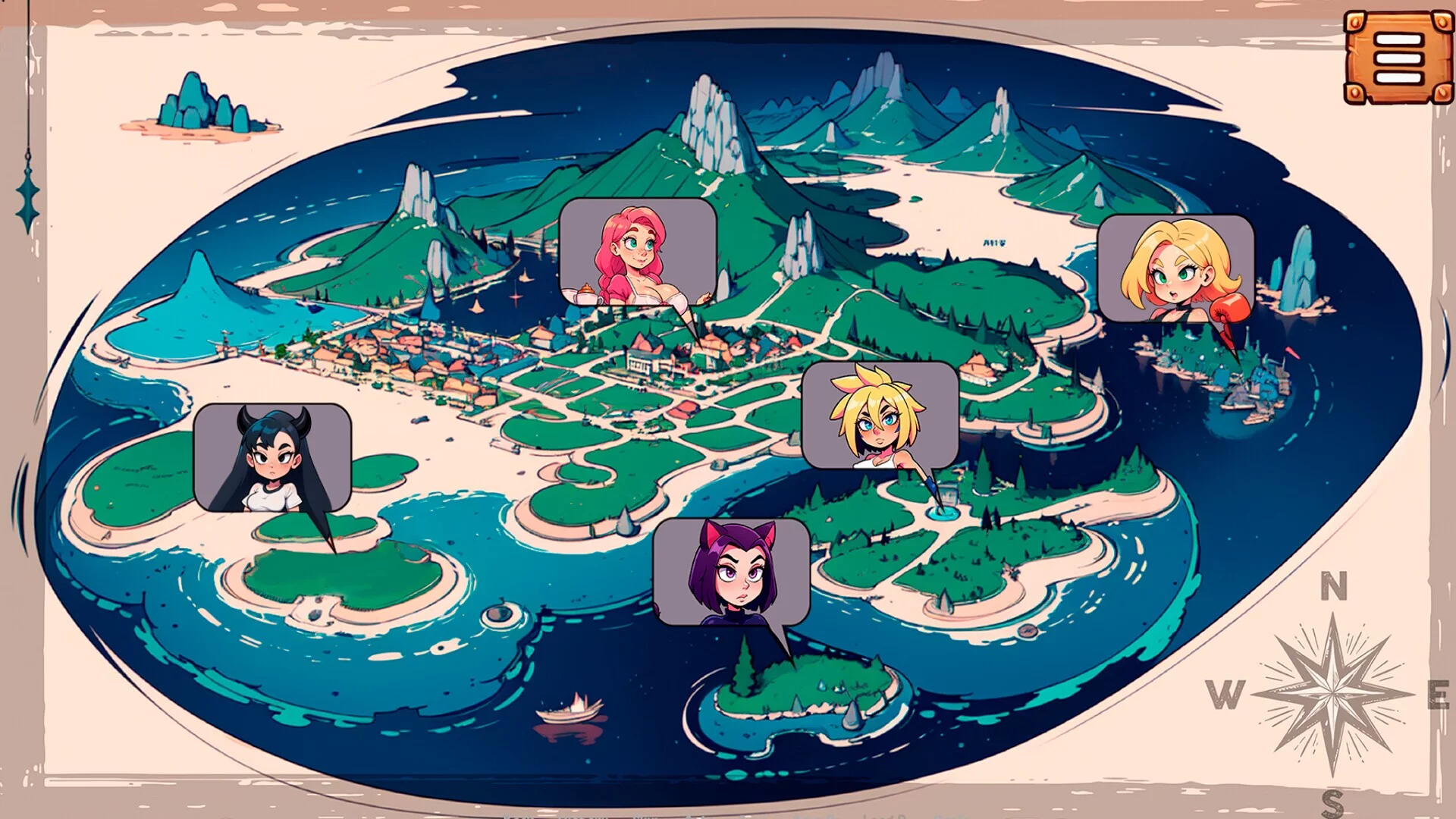 Изображение игры: FEMINIST METEORITE