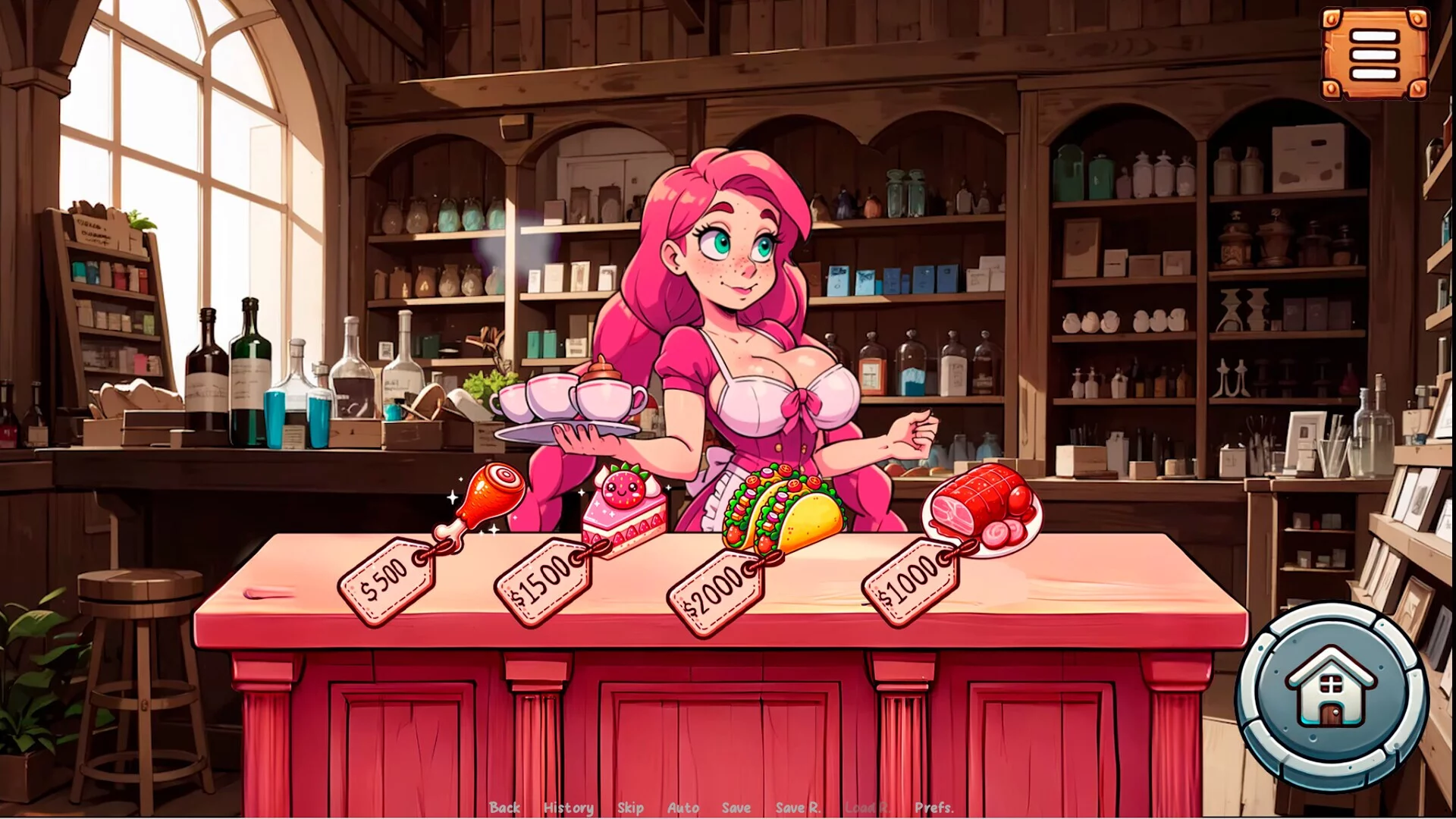 Изображение игры: FEMINIST METEORITE