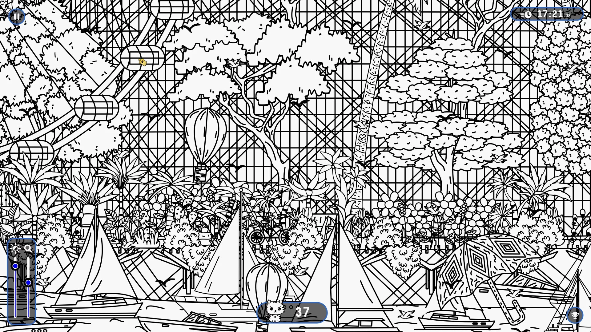 Изображение игры: 101 Cats Hidden in Osaka