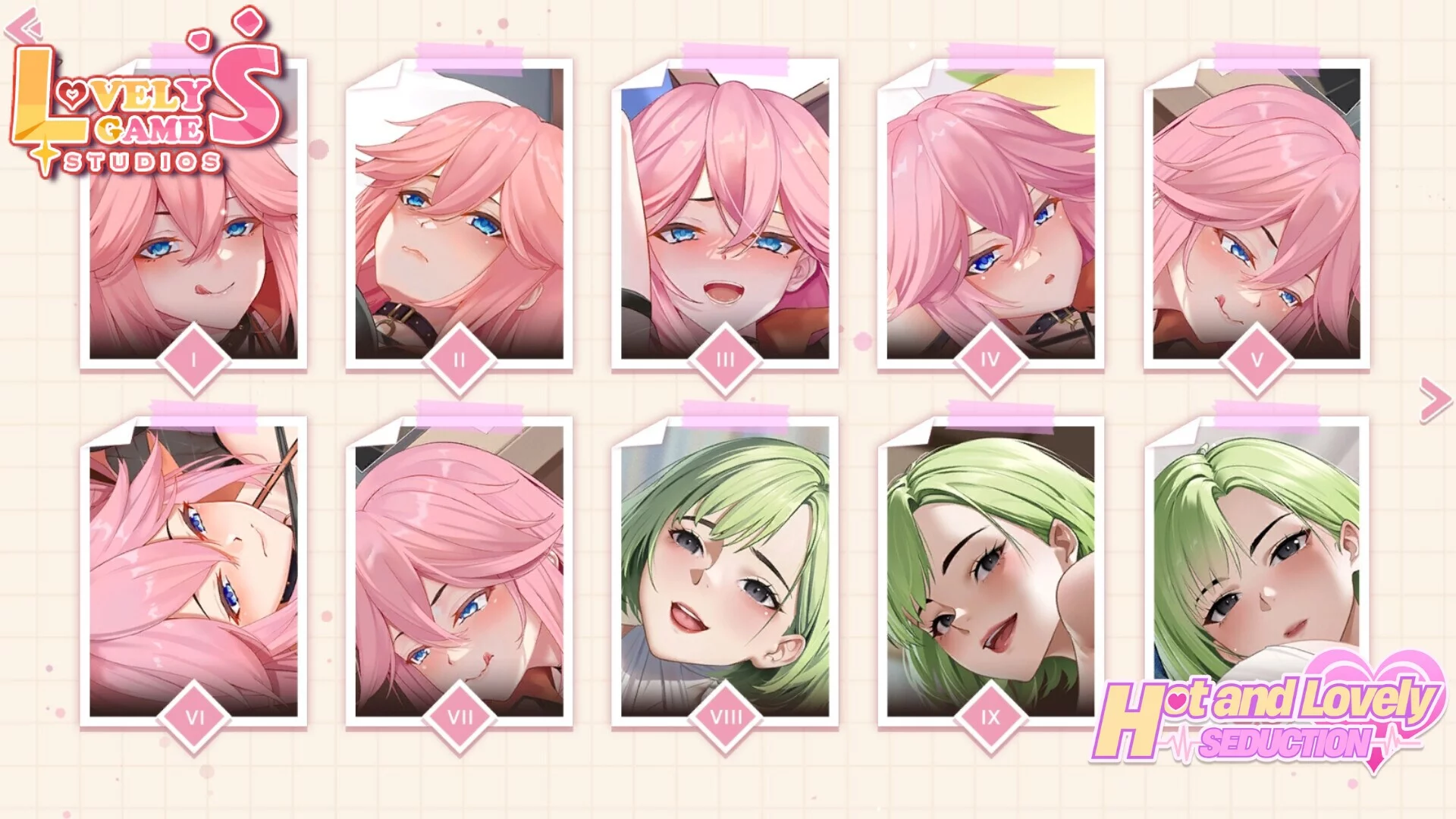 Изображение игры: Hot and Lovely: Seduction