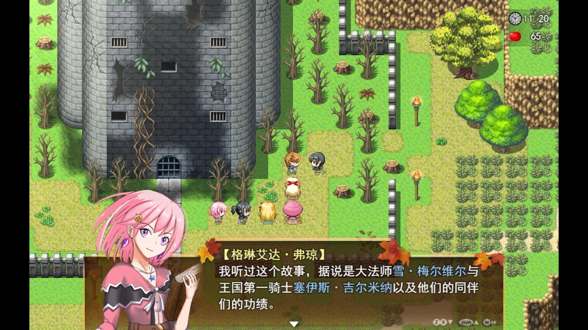 Изображение игры: Silent Tales‌: Vermilion Embers