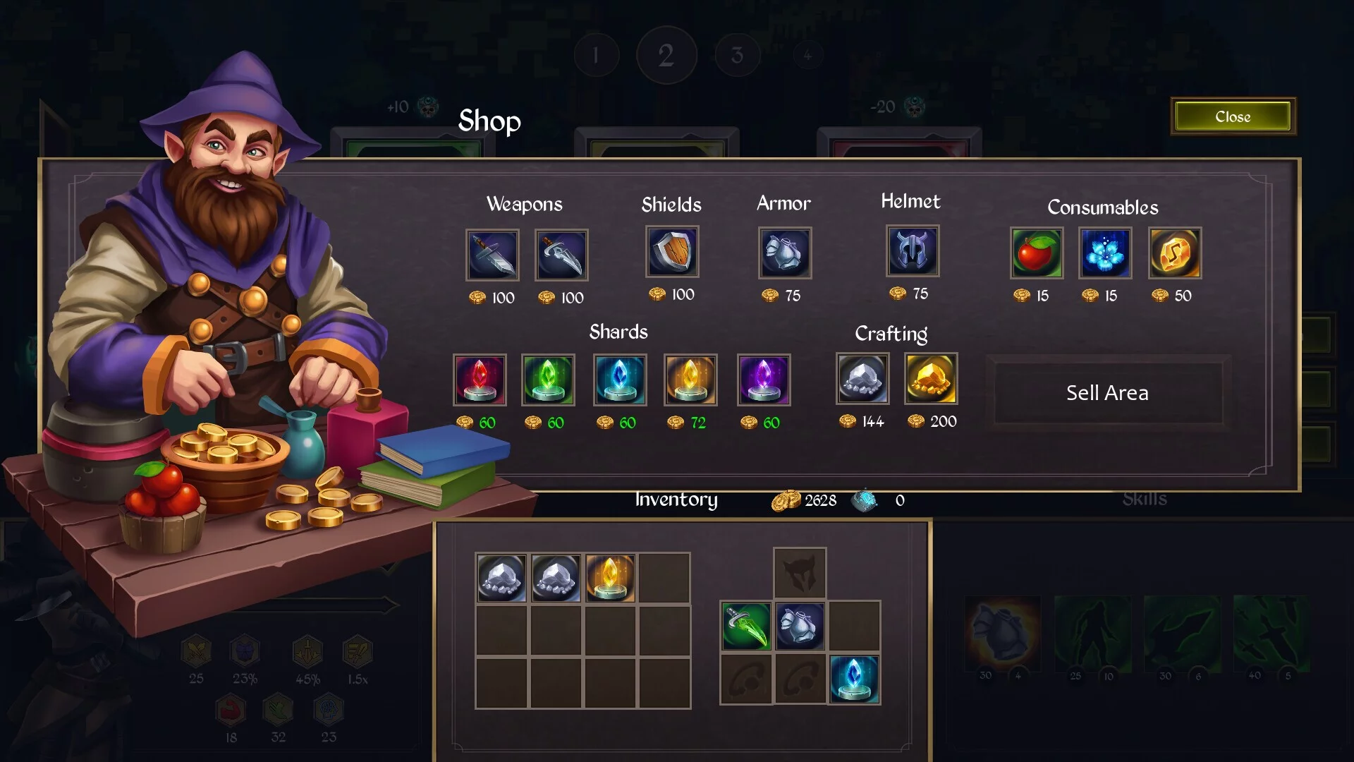 Изображение игры: Quest of the Hero