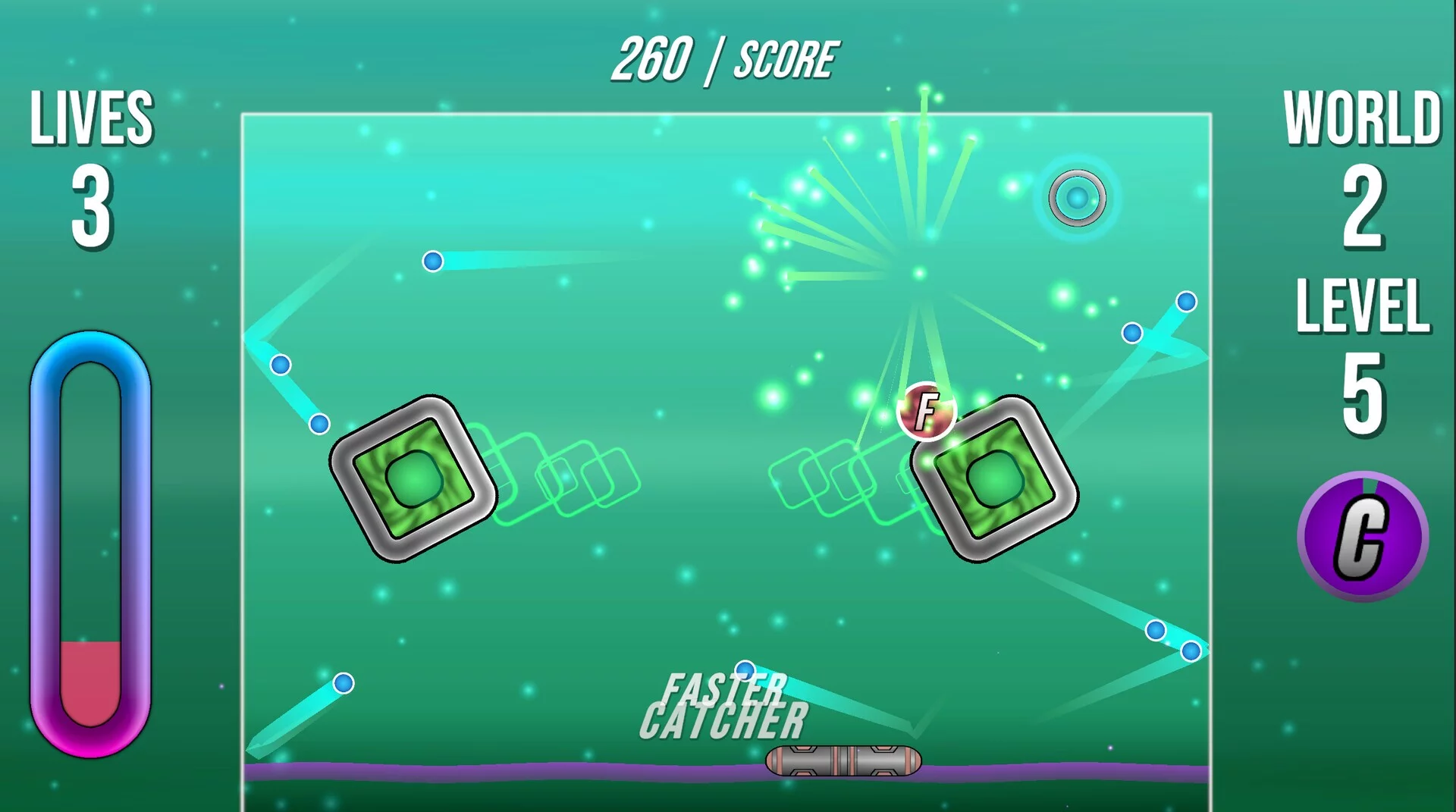 Изображение игры: Hyper Paddle