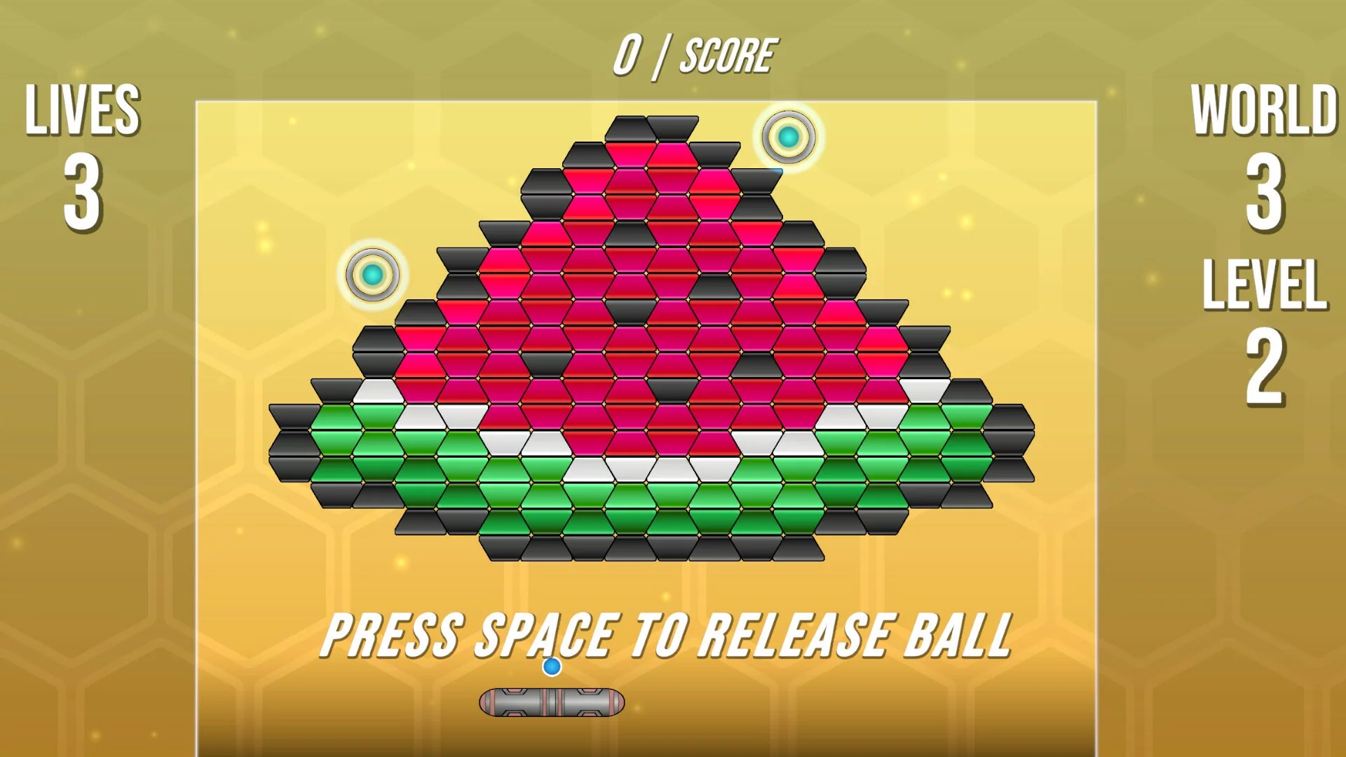 Изображение игры: Hyper Paddle