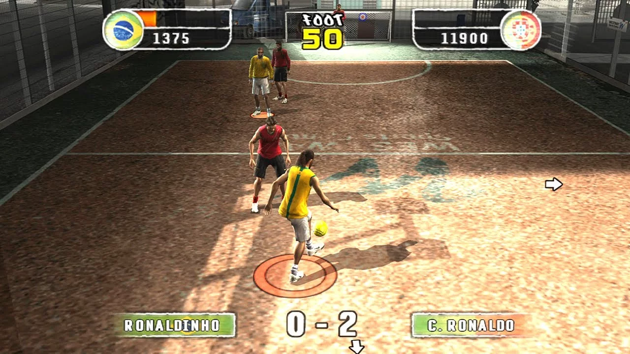 Изображение игры: FIFA Street 2